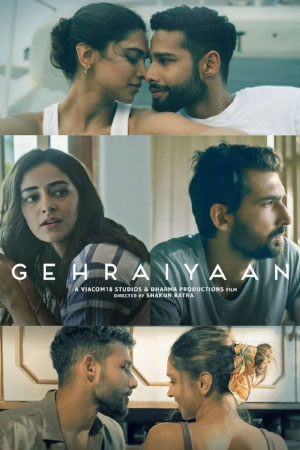 Download Gehraiyaan (2022) WebRip Hindi ESub 480p 720p