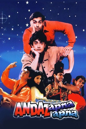 Download Andaz Apna Apna (1994) WebRip Hindi 480p 720p